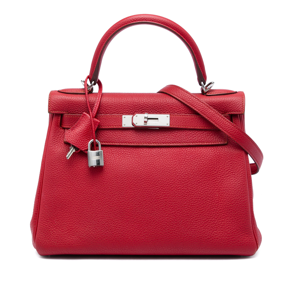 Pre-Loved Hermes Togo Kelly II Retourne 28